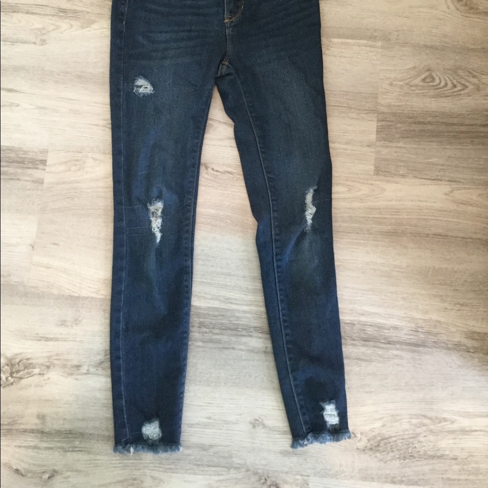 Girls old navy ripped jeans size 10